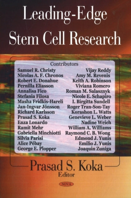 Book cover of: Leading-Edge Stem Cell Research