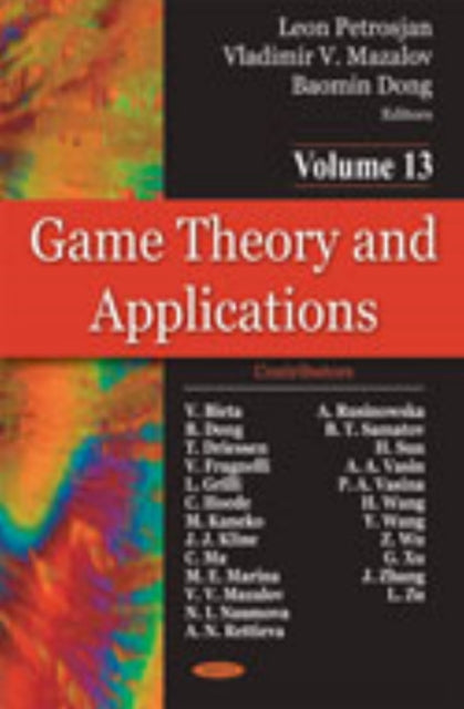 Book cover of: Game Theory & Applications. By: L. A. Petrosian