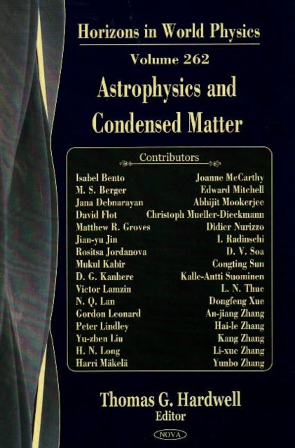 Book cover of: Astrophysics & Condensed Matter