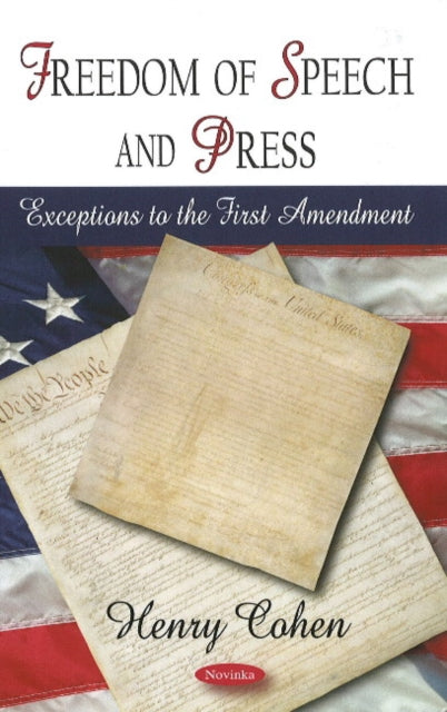 Book cover of: Freedom of Speech & Press. By: Cohen, Henry