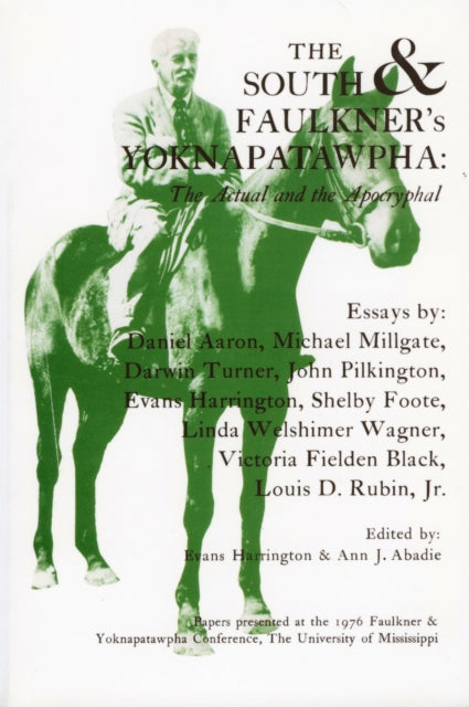 Book cover of: South and Faulkner's Yoknapatawpha. By: Evans Harrington