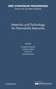 Book cover of: Materials and Technology for Nonvolatile Memories: Volume 1729. By: Panagiotis Dimitrakis