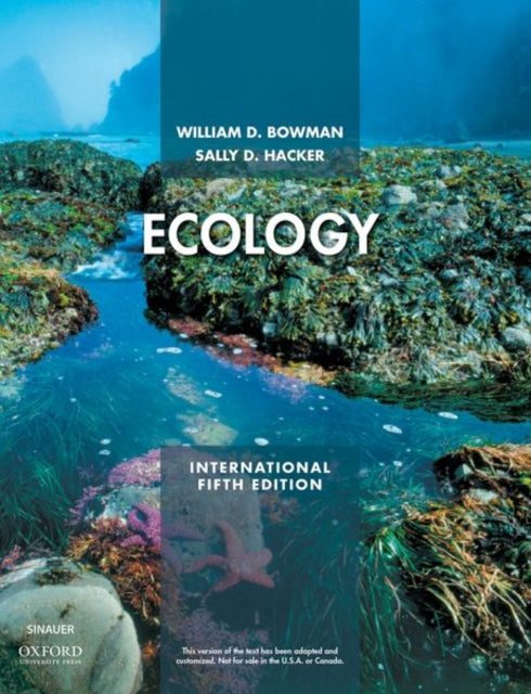 Book cover of: Ecology. By: William D. Bowman