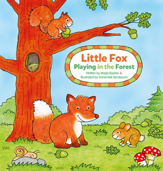 Book cover of: Little Fox. Playing in the Forest. By: Marja Baeten