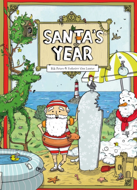 Book cover of: Santa's Year. By: Rik Peters