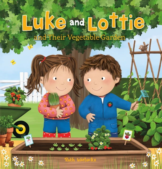 Book cover of: Luke and Lottie and Their Vegetable Garden. By: Ruth Wielockx