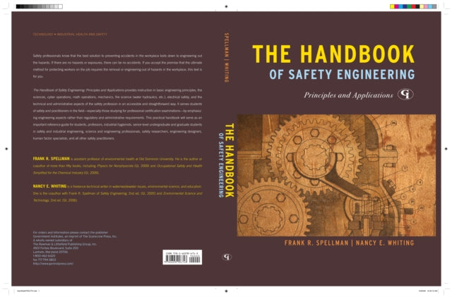 Book cover of: Handbook of Safety Engineering. By: Frank R. Spellman