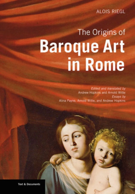 Book cover of: Origins of Baroque Art in Rome. By: Alois Riegl