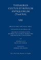 Book cover of: Thesaurus Cultus et Rituum Antiquorum V8