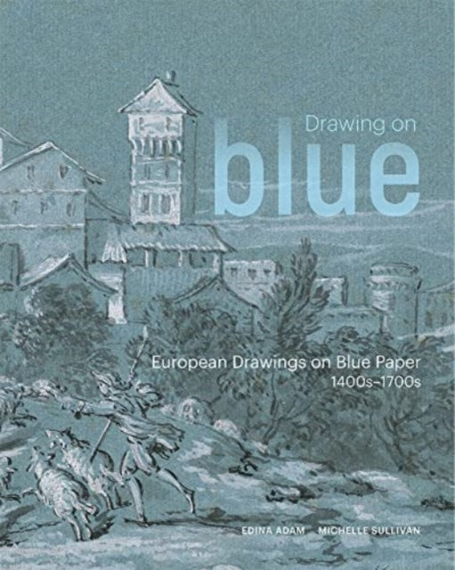 Book cover of: Drawing on Blue. By: Edina Adam