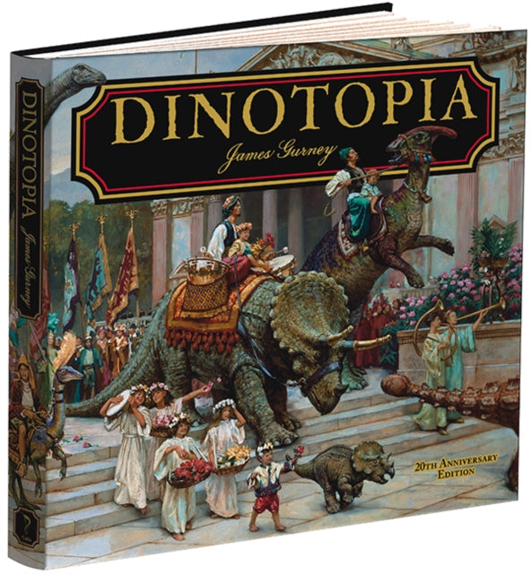 Book cover of: Dinotopia. By: James Gurney