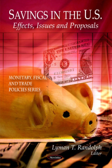 Book cover of: Savings in the U.S.. By: Lyman T. Randolph