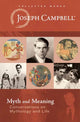 Book cover of: Myth And Meaning. By: Joseph Campbell