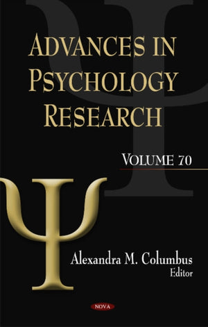 Advances in Psychology Research