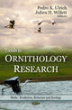Book cover of: Trends in Ornithology Research