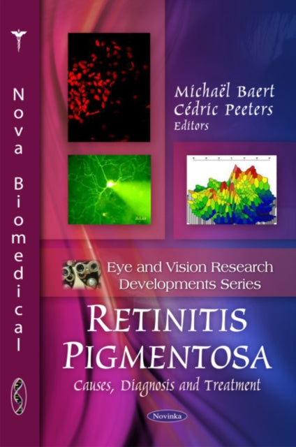 Book cover of: Retinitis Pigmentosa. By: Michaël Baert