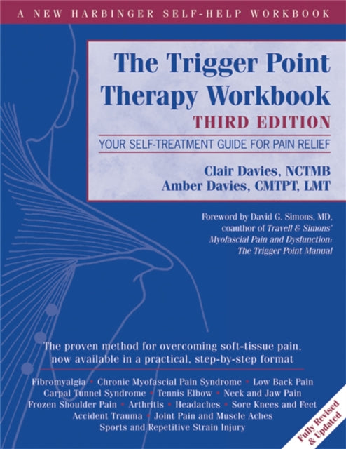 Book cover of: Trigger Point Therapy Workbook. By: Clair Davies