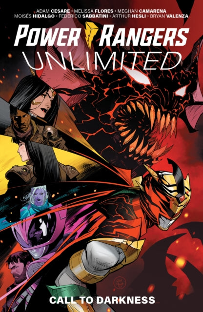 Book cover of: Power Rangers Unlimited. By: Adam Cesare
