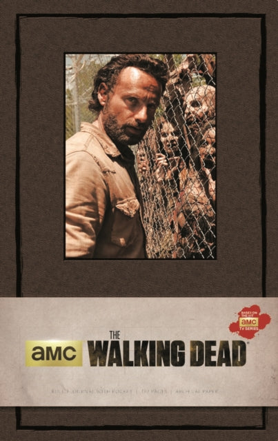 Book cover of: Walking Dead Hardcover Ruled Journal - Rick Grimes. By: . AMC