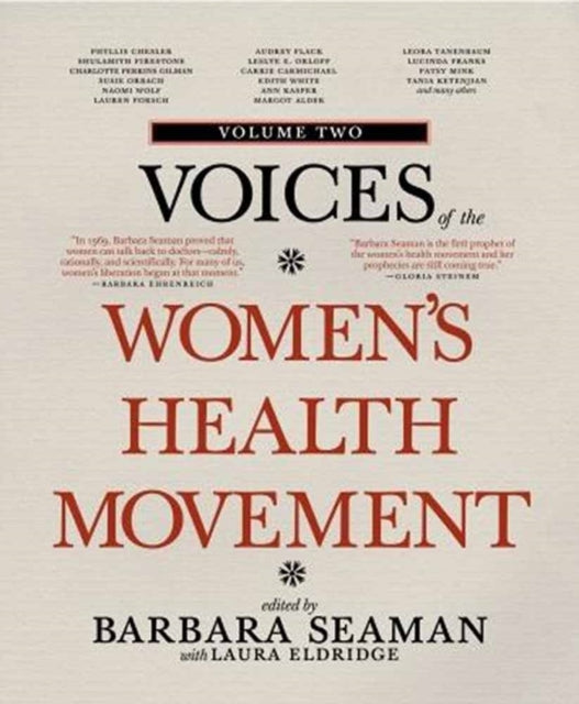 Book cover of: Voices of the Women's Health Movement, Vol.2. By: Barbara Seaman