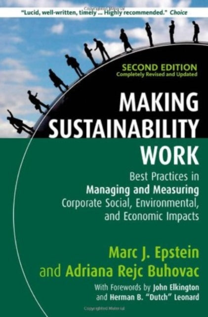 Book cover of: Making Sustainability Work. By: Marc J. Epstein