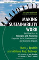 Book cover of: Making Sustainability Work. By: Marc J. Epstein