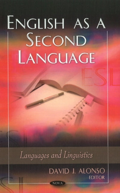 Book cover of: English as a Second Language. By: David J. Alonso