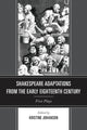 Book cover of: Shakespeare Adaptations from the Early Eighteenth Century