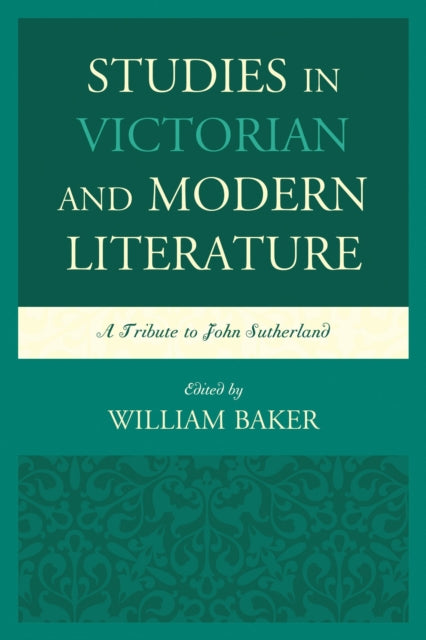 Book cover of: Studies in Victorian and Modern Literature