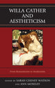 Book cover of: Willa Cather and Aestheticism. By: Ann Moseley