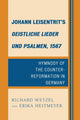 Book cover of: Johann Leisentrit’s Geistliche Lieder und Psalmen, 1567. By: Richard Wetzel