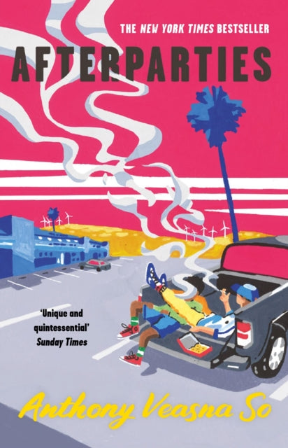 Book cover of: Afterparties. By: Anthony Veasna So