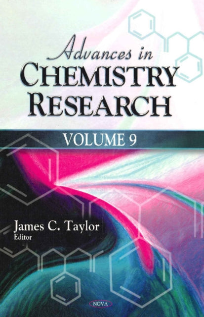 Book cover of: Advances in Chemistry Research. By: Taylor, James C.