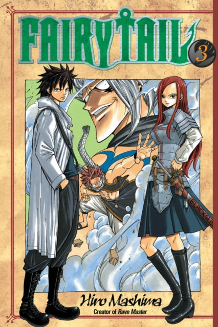 Book cover of: Fairy Tail 3. By: Hiro Mashima