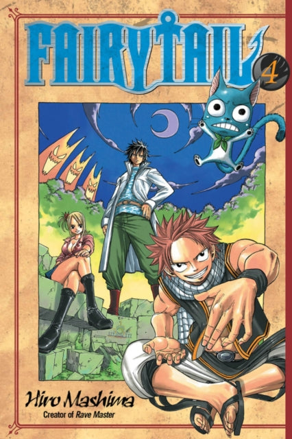 Book cover of: Fairy Tail 4. By: Hiro Mashima