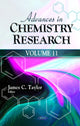 Book cover of: Advances in Chemistry Research. By: Taylor, James C.