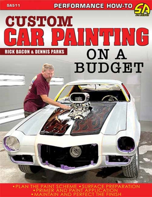 Book cover of: Custom Car Painting on a Budget. By: Rick Bacon