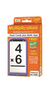 Book cover of: Multiplication 0-12 Flash Cards. By: Alex A. Lluch