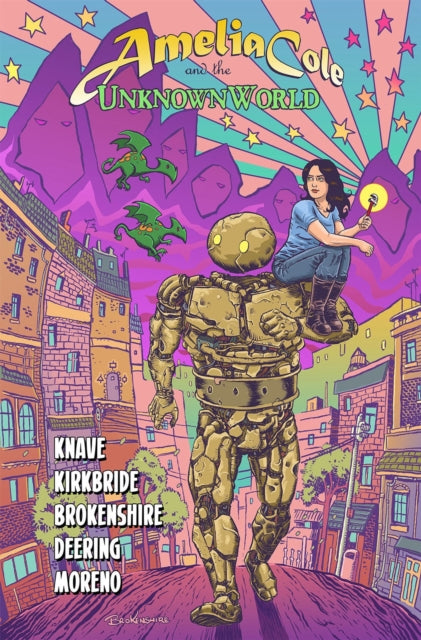 Book cover of: Amelia Cole and the Unknown World. By: Nick Brokenshire