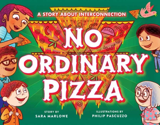 Book cover of: No Ordinary Pizza. By: Sara Marlowe