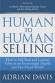 Book cover of: Human to Human Selling. By: Adrian Davis