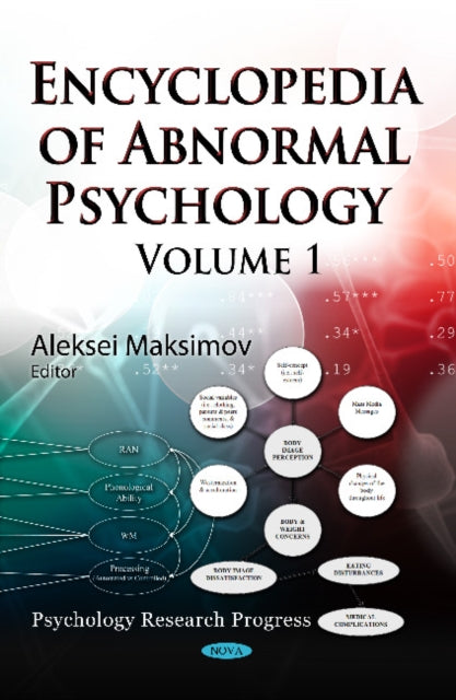 Book cover of: Encyclopedia of Abnormal Psychology. By: Aleksei Maksimov