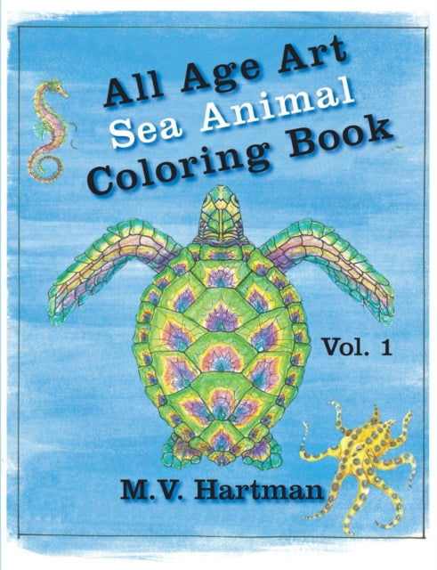 Book cover of: All Age Art -- Sea Animal Coloring Book