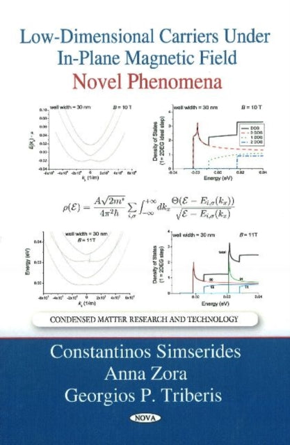 Book cover of: Low-Dimensional Carriers Under In-Plane Magnetic Field. By: Constantinos Simserides