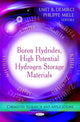 Book cover of: Boron Hydrides, High Potential Hydrogen Storage Materials. By: Umit B. Demirci