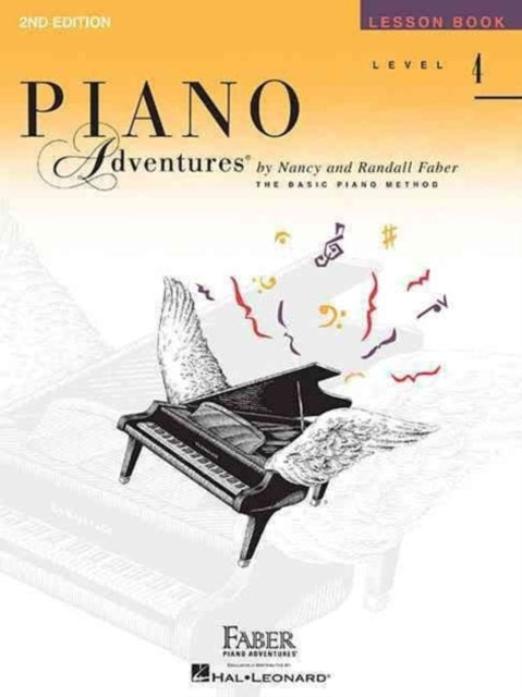 Book cover of: Piano Adventures Lesson Book Vol. 4. By: Nancy Faber