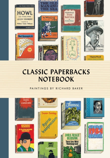 Book cover of: Classic Paperbacks Notebook. By: Richard Baker