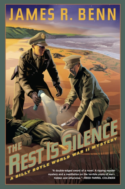Book cover of: Rest Is Silence. By: James R. Benn