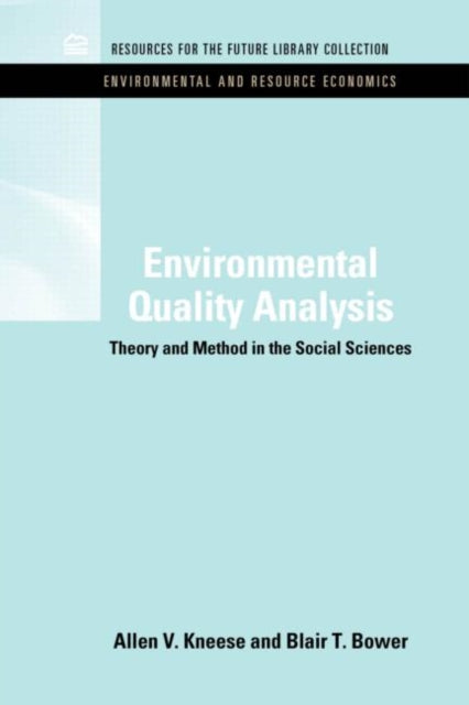 Book cover of: Environmental Quality Analysis. By: Resources for the Future Staff