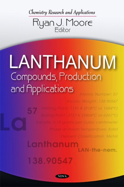 Book cover of: Lanthanum. By: Ryan J. Moore